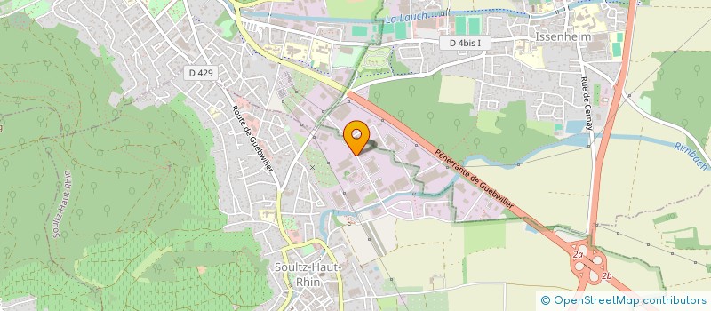 localisation de l'entreprise SARL CORMOTEC  SOULTZ-HAUT-RHIN