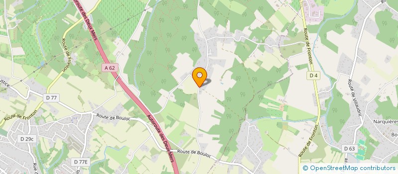 localisation de l'entreprise SARL CORNEIL  CASTELNAU-D'ESTRETEFONDS