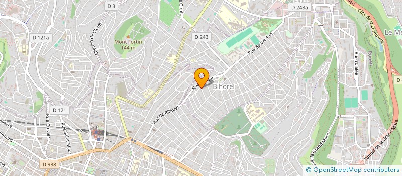 localisation de l'entreprise SARL CORNU INVESTISSEMENTS  BIHOREL