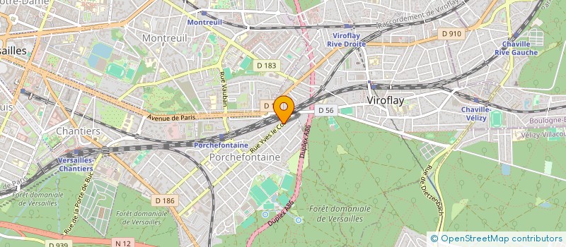 localisation de l'entreprise SARL CORON à VERSAILLES