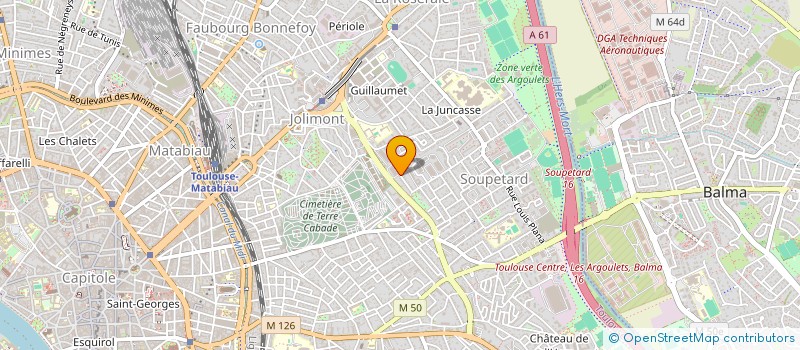 localisation de l'entreprise SARL CORPORATE à TOULOUSE