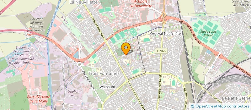 localisation de l'entreprise SARL CORREIA à REIMS