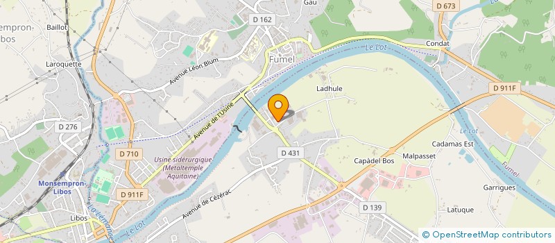 localisation de l'entreprise SARL CORREIA FRERES à MONTAYRAL