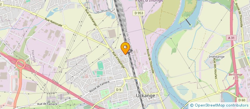 localisation de l'entreprise SARL CORSICA  UCKANGE