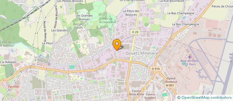 localisation de l'entreprise SARL CORTIE à TOURS