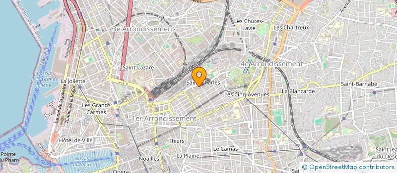 localisation de l'entreprise SARL CORUZZI à MARSEILLE