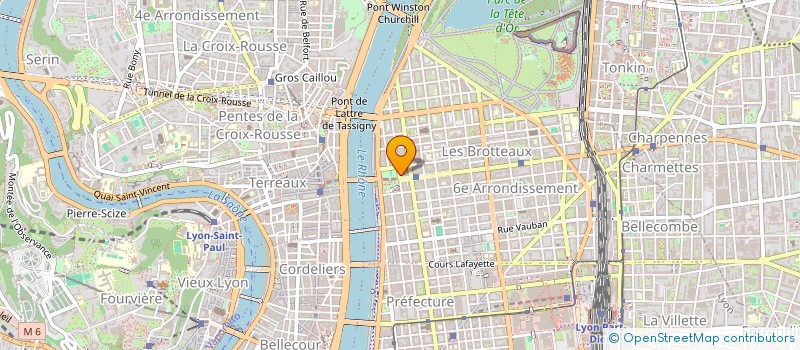 localisation de l'entreprise SARL CORVIZ  LYON