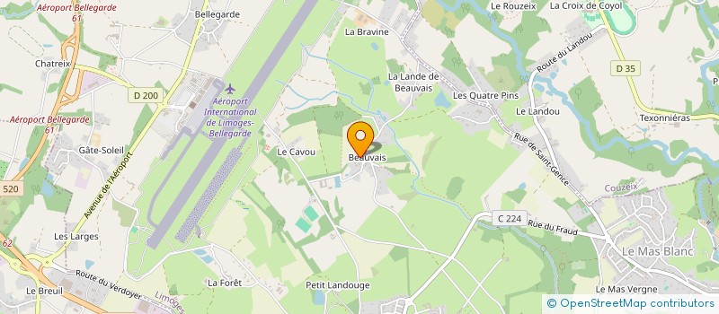 localisation de l'entreprise SARL CORYDALISRECORD à LIMOGES