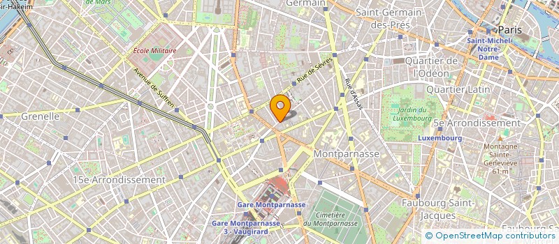 localisation de l'entreprise SARL COSMETIC GMS à PARIS