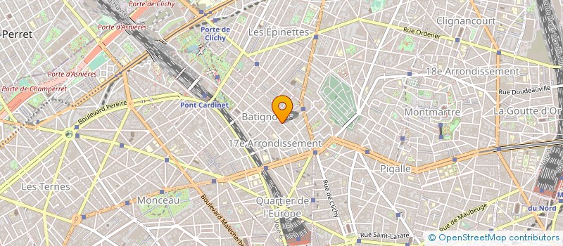 localisation de l'entreprise SARL COSSE à PARIS