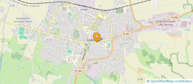 localisation de l'entreprise SARL COSSODEJE à LUCON