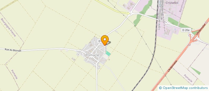 localisation de l'entreprise SARL COSTA  POMACLE