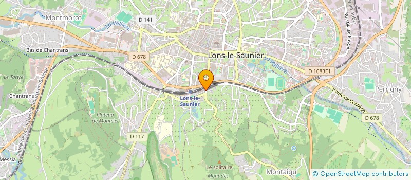 localisation de l'entreprise SARL COSTA CONCEPT RENOVATION à LONS-LE-SAUNIER