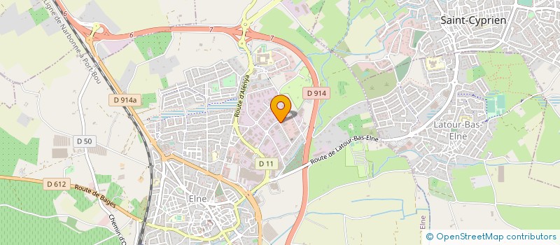 localisation de l'entreprise SARL COSTA GILBERT ET FILS à ELNE