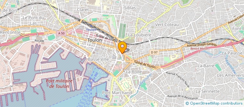 localisation de l'entreprise SARL COSTNAYA à TOULON