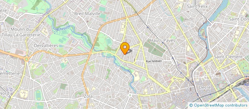 localisation de l'entreprise SARL COTA à NANTES
