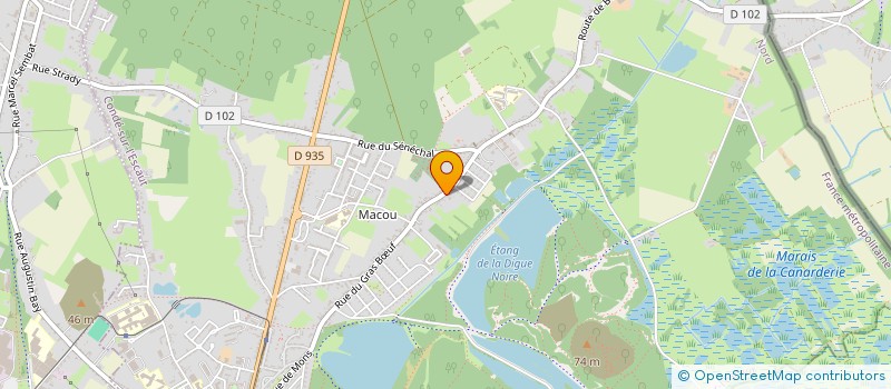 localisation de l'entreprise SARL COTAM  CONDE-SUR-L'ESCAUT