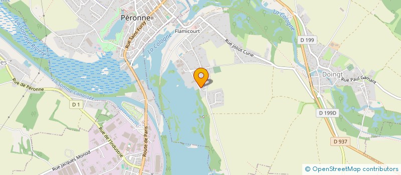 localisation de l'entreprise SARL COTE CHAMP  SAINT-CHRIST-BRIOST