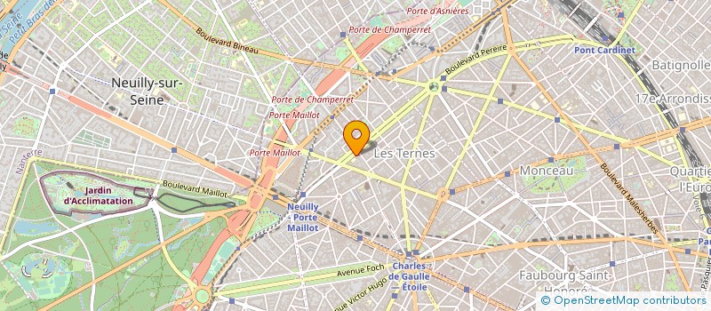 localisation de l'entreprise SARL COTE CONFORT FERMETURES  PARIS