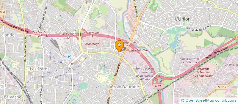 localisation de l'entreprise SARL COTE FERMETURES à TOULOUSE