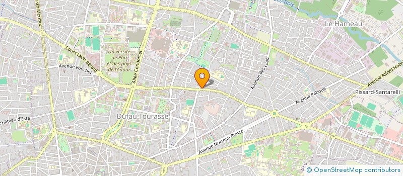 localisation de l'entreprise SARL COTE FLEURI à PAU