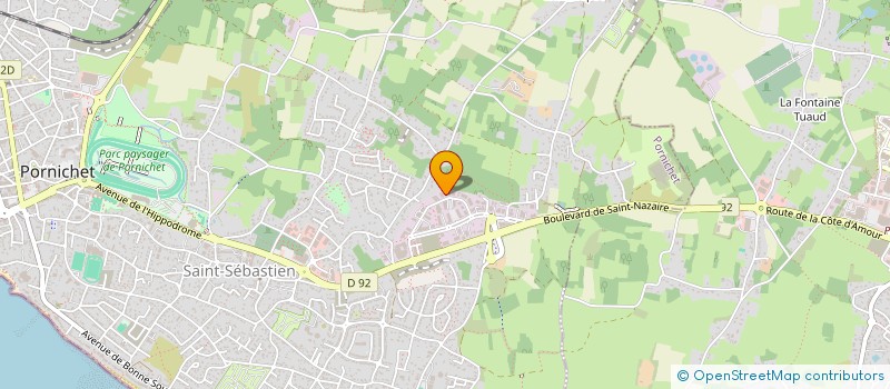 localisation de l'entreprise SARL COTE OUEST DEMENAGEMENT à PORNICHET