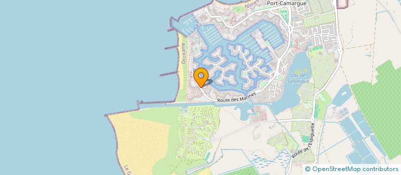 localisation de l'entreprise SARL COTE PLAGE SUD à LE GRAU-DU-ROI
