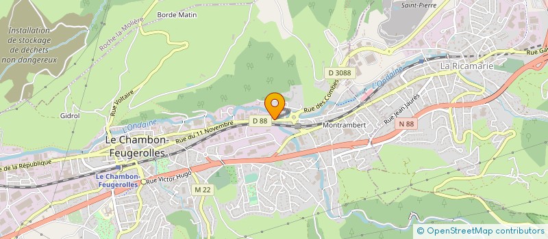 localisation de l'entreprise SARL COTIGNET à LE CHAMBON-FEUGEROLLES