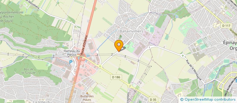 localisation de l'entreprise SARL COTRAFOR à BALLAINVILLIERS