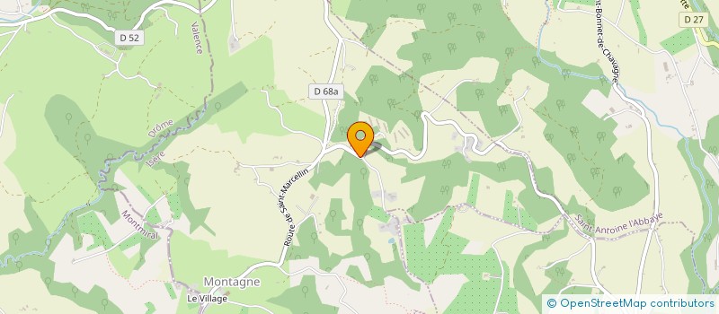 localisation de l'entreprise SARL COTTE  MONTAGNE