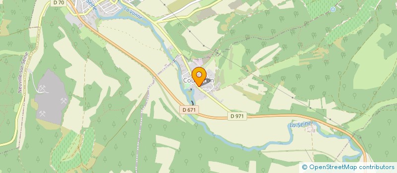 localisation de l'entreprise SARL COTTET-DUBREUIL à COURTERON