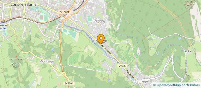 localisation de l'entreprise SARL COTTIER PERE ET FILS à PERRIGNY