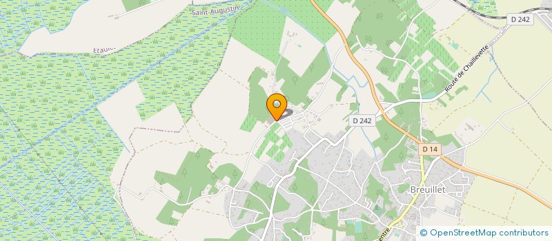 localisation de l'entreprise SARL COULON MOLINIE  BREUILLET