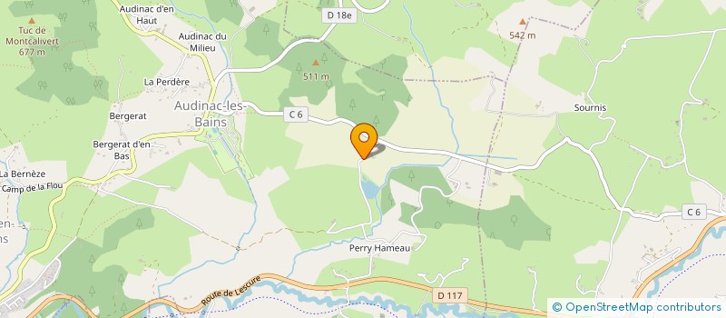 localisation de l'entreprise SARL COUMANIS à MONTJOIE-EN-COUSERANS