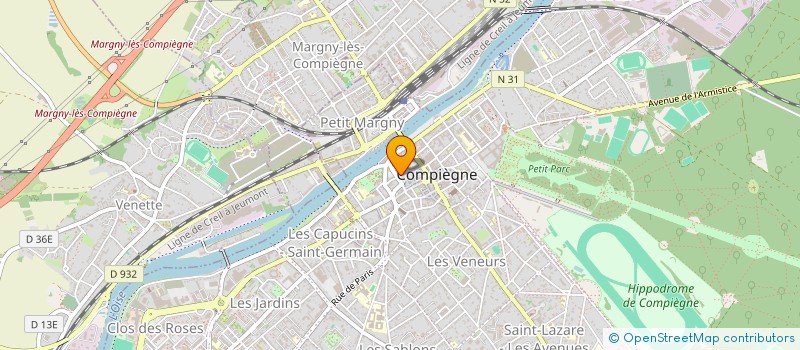 localisation de l'entreprise SARL COUP'GRIFF à COMPIEGNE