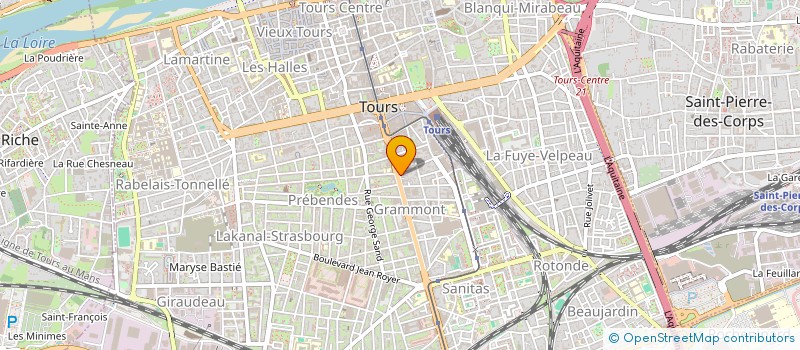 localisation de l'entreprise SARL COURAULT A LA PLUME D'OR à TOURS