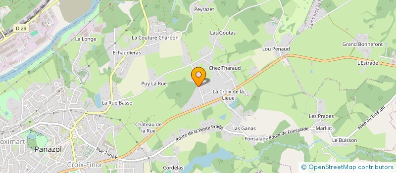 localisation de l'entreprise SARL COURBIAT à LIMOGES