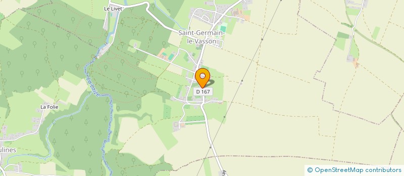 localisation de l'entreprise SARL COURDAVAULT CAOUTCHOUC à SAINT-GERMAIN-LE-VASSON