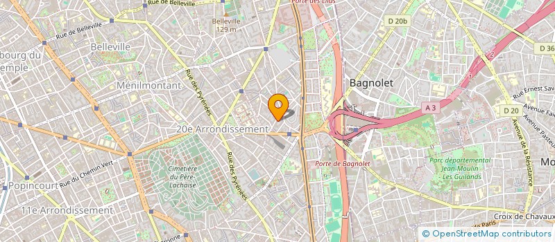 localisation de l'entreprise SARL COURLECIEL  PARIS