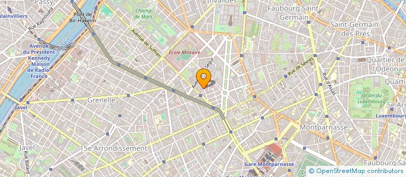 localisation de l'entreprise SARL COURS ALPHA  PARIS