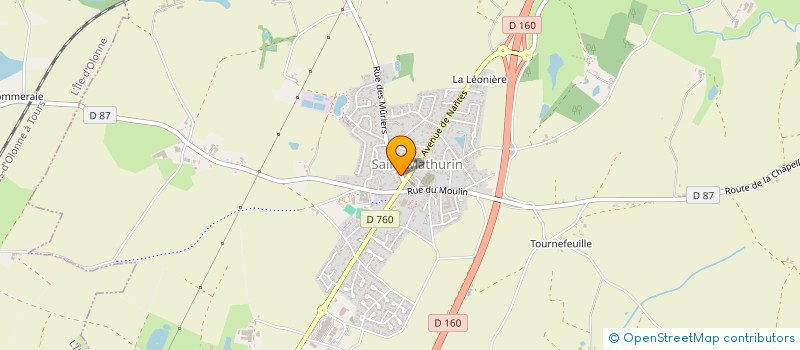 localisation de l'entreprise SARL COURSE TOUJOURS  SAINT-MATHURIN