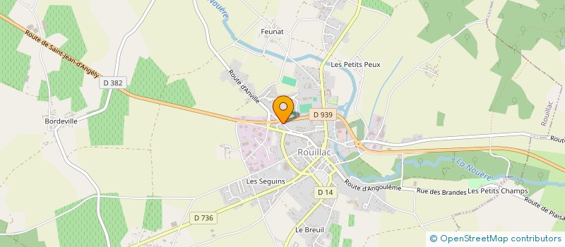 localisation de l'entreprise SARL COURTAGE EN VINS AUBOUIN à ROUILLAC