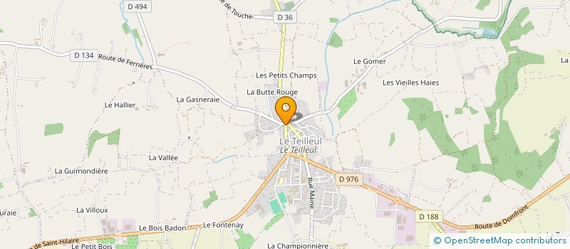 localisation de l'entreprise SARL COURTEILLE à LE TEILLEUL