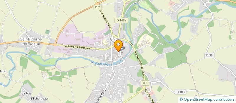 localisation de l'entreprise SARL COURTIMO à CIVRAY