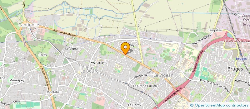 localisation de l'entreprise SARL COUSIN à EYSINES