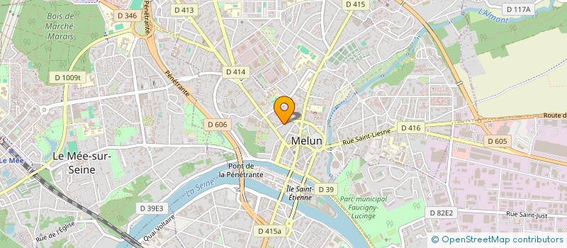 localisation de l'entreprise SARL COUT ELEC à MELUN