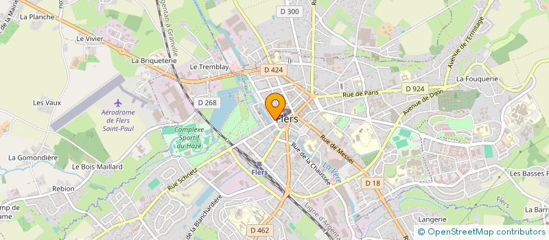 localisation de l'entreprise SARL COUTEAU à FLERS
