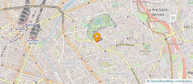 localisation de l'entreprise SARL COUTURE EXPRESS  PARIS