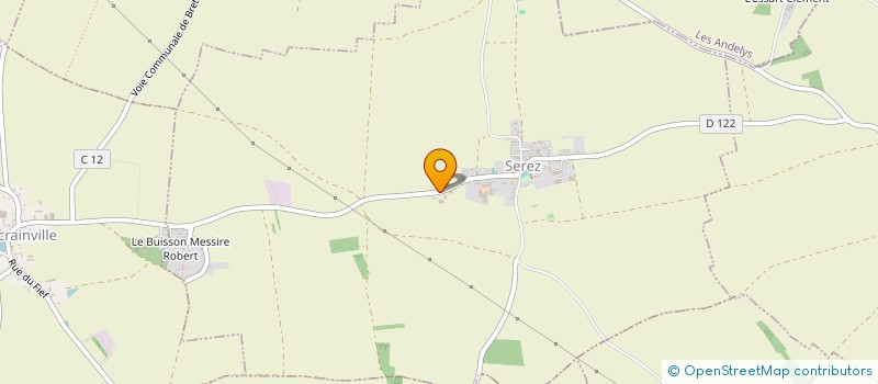localisation de l'entreprise SARL COUTURIER à SEREZ