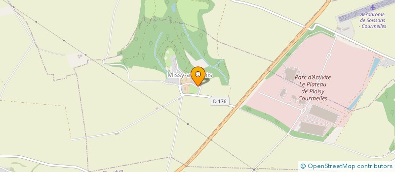 localisation de l'entreprise SARL COUVERTURE I.F  MISSY-AUX-BOIS